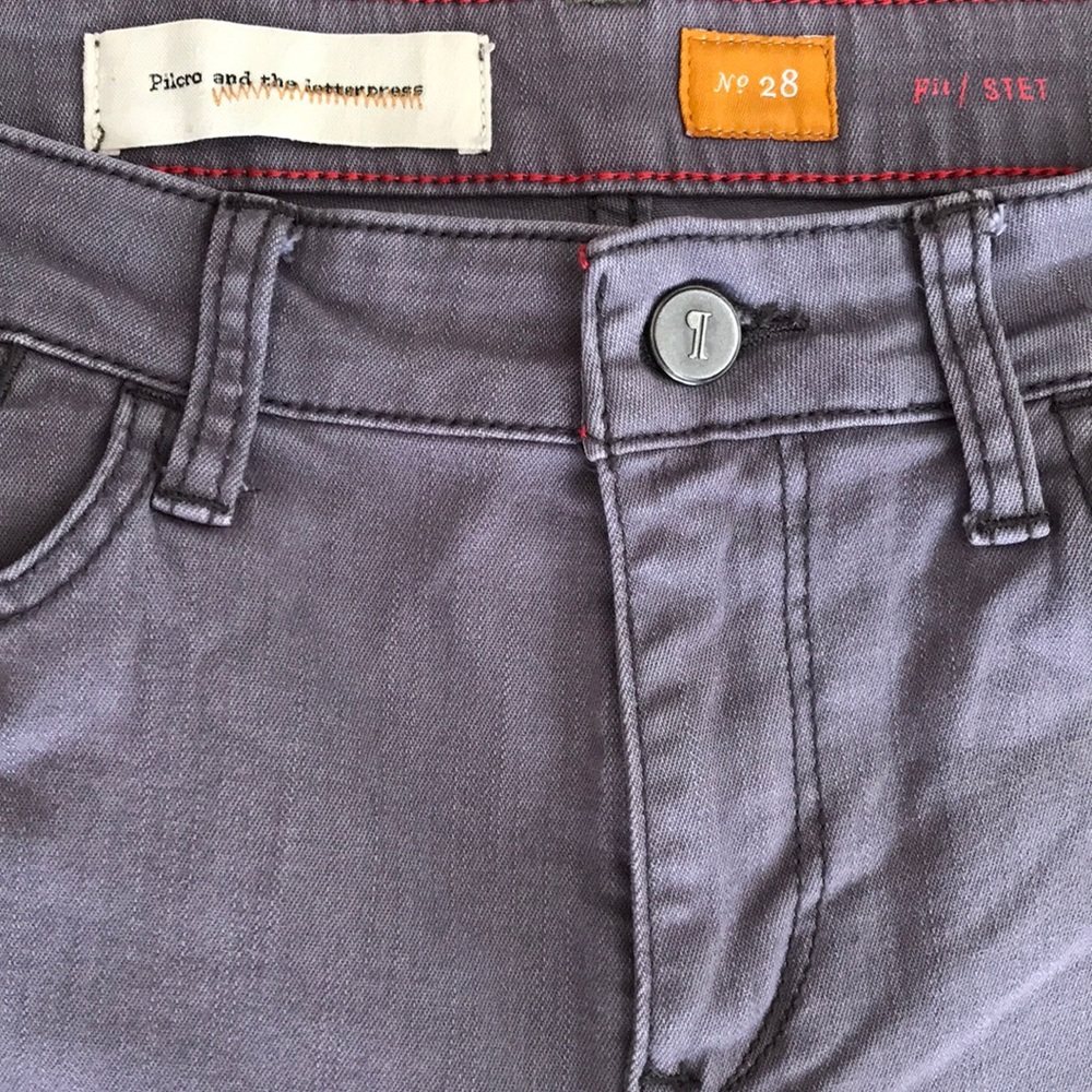 Anthropologie Pilcro and the letterpress ankle